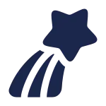 Star Rainbow SVG Icon